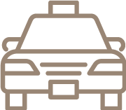 ドレスショップからスタジオの移動交通費